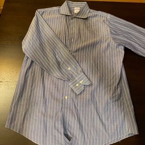Brooks Brothers wide collar dress shirt